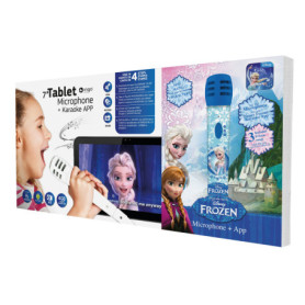 Tablette Tactile Ingo 7" avec Micro Karaoké - Reine des Neiges