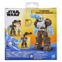 Figurine Star Wars The Mandalorian avec Armure et Blaster