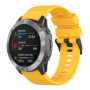 Bracelet en Silicone Jaune 26mm pour Garmin Fenix6x et TACTIX DELTA
