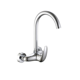 Robinet Mitigeur Mural Chromé DP Bath Petunia