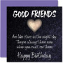 Carte d'anniversaire spéciale pour ami - Friends Like Stars