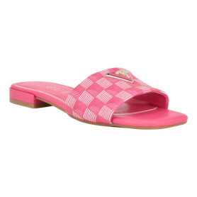 Sandales Plates Fuchsia Tamed pour Femme - GUESS