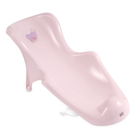 Transat de Bain Hylat Baby - Confort et Sécurité pour Nourrissons, Rose