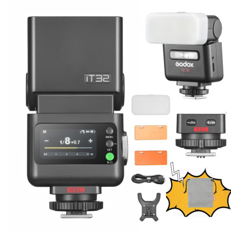 Flash Godox iT32 TTL avec Déclencheur Sans Fil pour Canon