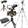 Kit de Vlogging Movo pour Smartphone avec Trépied et Microphone Directionnel