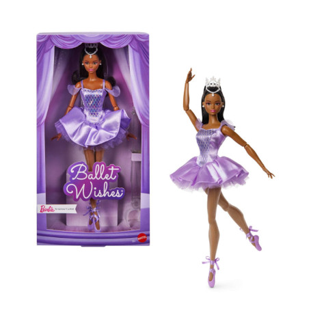 Barbie® Poupée Signature Joyeux Anniversaire - Danseuse Étoile en Robe Arc-en-Ciel