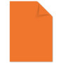 Lot de 50 Feuilles de Papier à Lettre Orange A4 - 160 g/m² - Kangaro