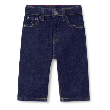 Jeans Droit Enfant Tommy Hilfiger - Denim Rinse 9 Mois