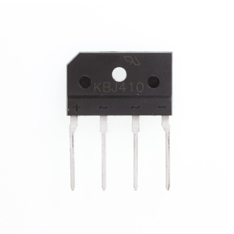 Pack de 10 Diodes Redresseuses KBJ410 4A 1000V Monophasées