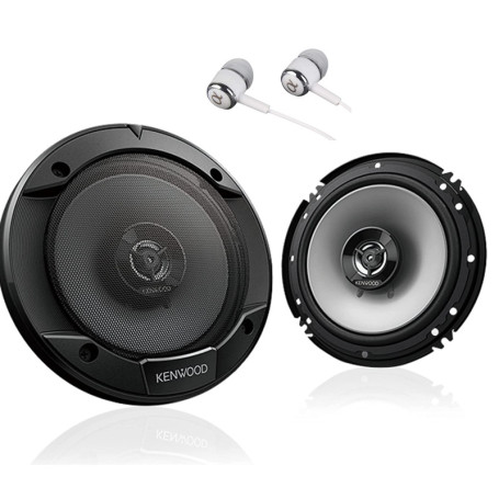 Haut-parleurs Kenwood 6.5" 3 Voies pour un Son Surround Optimal