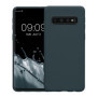 Housse de Protection Souple en Silicone pour Samsung Galaxy S10 - Ardoise Foncée