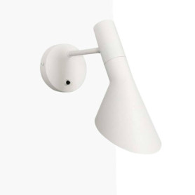 Applique Murale Design Melisa en Aluminium Blanc - Lampe Vintage Réglable E27