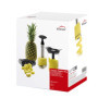 LACOR Kit Éplucheur et Découpeur d'Ananas Noir