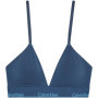 Soutien-Gorge Triangle Femme Calvin Klein en Denim Bleu