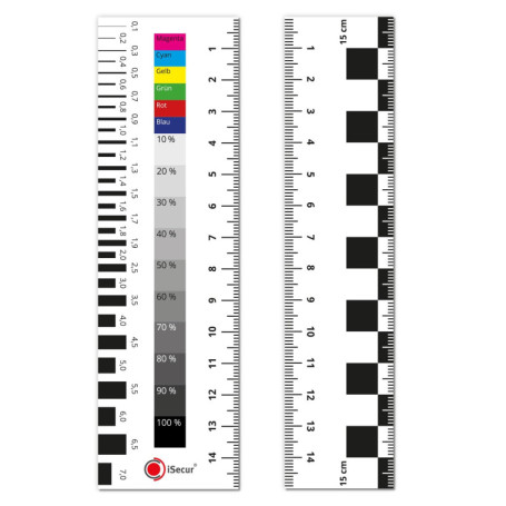 Set de 2 Règles Magnétiques de Précision 15 cm pour Experts en Documentation