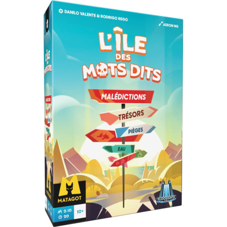 L'Île des Mots Dits - Jeu d'Association Coopératif pour Amis et Famille