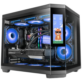 Boîtier Gaming Micro-ATX Mars Gaming MC-3TCORELCDM avec Écran IPS 7,2"