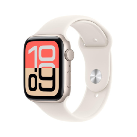 Apple Watch SE 3 GPS 44 mm - Montre Connectée Lumière Stellaire