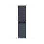 Bracelet Sport Apple Watch - Boucle en Nylon Bleu Maritime - Taille Unique