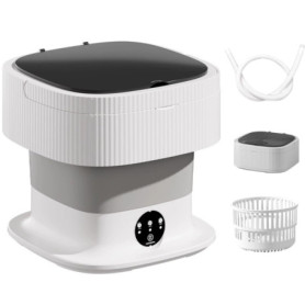 Mini machine à laver compacte MEESOGA 12L