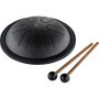 Sonic Energy Mini Steel Tongue Drum en Do Majeur - Instrument Apaisant pour Méditation et Yoga