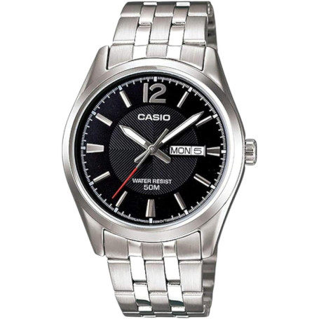 Montre Casio MTP-1335D-1AVDF pour Hommes - Bracelet en Acier Inoxydable Argent