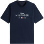 T-shirt Homme Tommy Hilfiger en Coton Bleu Desert Sky