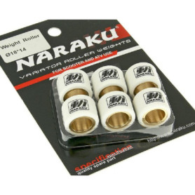 Galets de Variateur Naraku 18 x 14 mm - Poids léger de 12,10 g