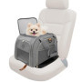 Panier de Transport My Duque pour Chien et Chat - Gris, Pliable et Sécurisé