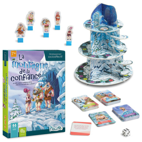 Placote – La Montagne de La Confiance, Jeu Éducatif pour Enfants de 7 à 11 Ans