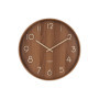 Horloge Murale Ronde Karlsson Pure Medium en Bois Foncé 40 cm