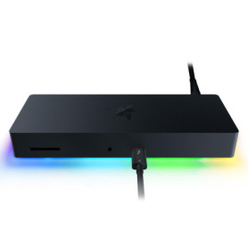Razer Station d'Accueil Thunderbolt 4 Chroma - Hub Premium avec 10 Ports et Éclairage RGB