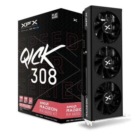 XFX Radeon RX 6650 XT - Carte Graphique 8 Go GDDR6