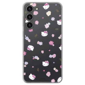 Coque Souple Hello Kitty pour Samsung Galaxy S23 Plus - Style Kawaii Transparent