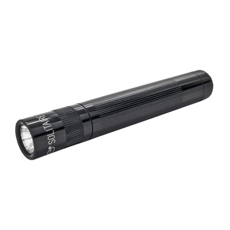 Lampe de Poche LED MagLite Solitaire Noir 8 cm avec Porte-Clé