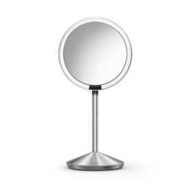 Miroir sur Pied Simplehuman avec Éclairage LED et Grossissement 10x