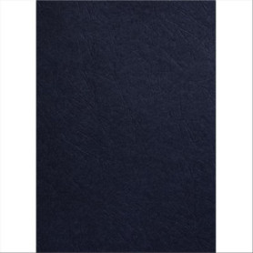 Couverture en Cuir Noir A3 GBC LeatherGrain 250 g/m2