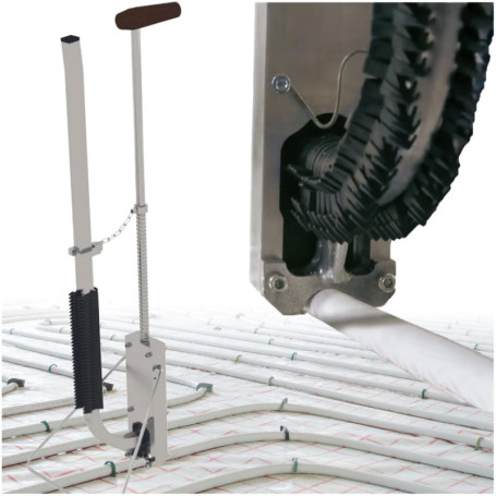 Agrafeuse Professionnelle pour Tuyaux PEX - Fixation Chauffage au Sol