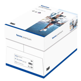 Papier Tecno Premium A4 80g - Carton de 2500 Feuilles Extra Blanches
