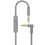 Câble audio Toxaoii avec microphone pour casques Beats - Gris