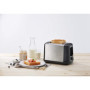 Grille-pain Tefal TT340830 850W en Acier Inoxydable Noir