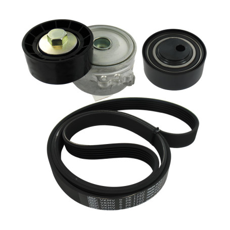 Kit de Courroie Multi-V SKF VKMA 33037 pour Véhicules Citroën et Peugeot