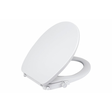 Abattant WC Douche Cornat avec Fonction Bidet - Blanc, Soft-Close et Quick Up & Clean