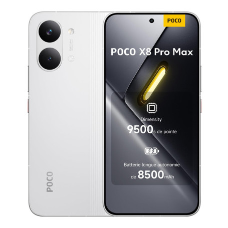 XIAOMI POCO X8 Pro Max - Smartphone 12+512 Go, Écran AMOLED 50 MP
