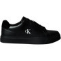 Baskets Calvin Klein Cupsole Homme en Cuir Noir Triple Black