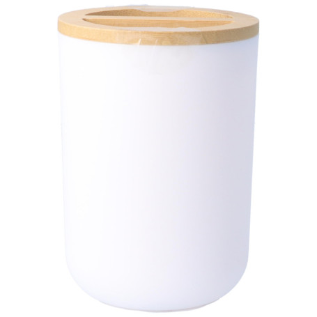 Gobelet à Brosse à Dents en Bambou - Élégance Intemporelle pour Salle de Bain