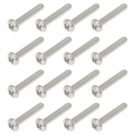 Lot de 12 vis d'intonation pour guitare Fender Stratocaster - SG Store