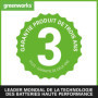 Coupe-bordures Greenworks 2x24V avec 2 Batteries 4Ah et Chargeur
