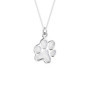 Collier Pendentif Patte de Chat en Argent 925 pour Femme