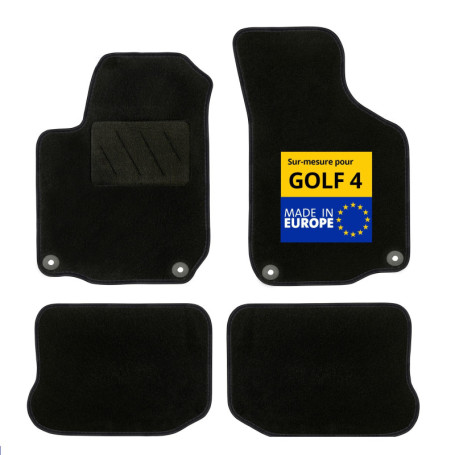 Tapis de Voiture Sur Mesure pour Volkswagen Golf 4 - Antidérapants et Pratiques